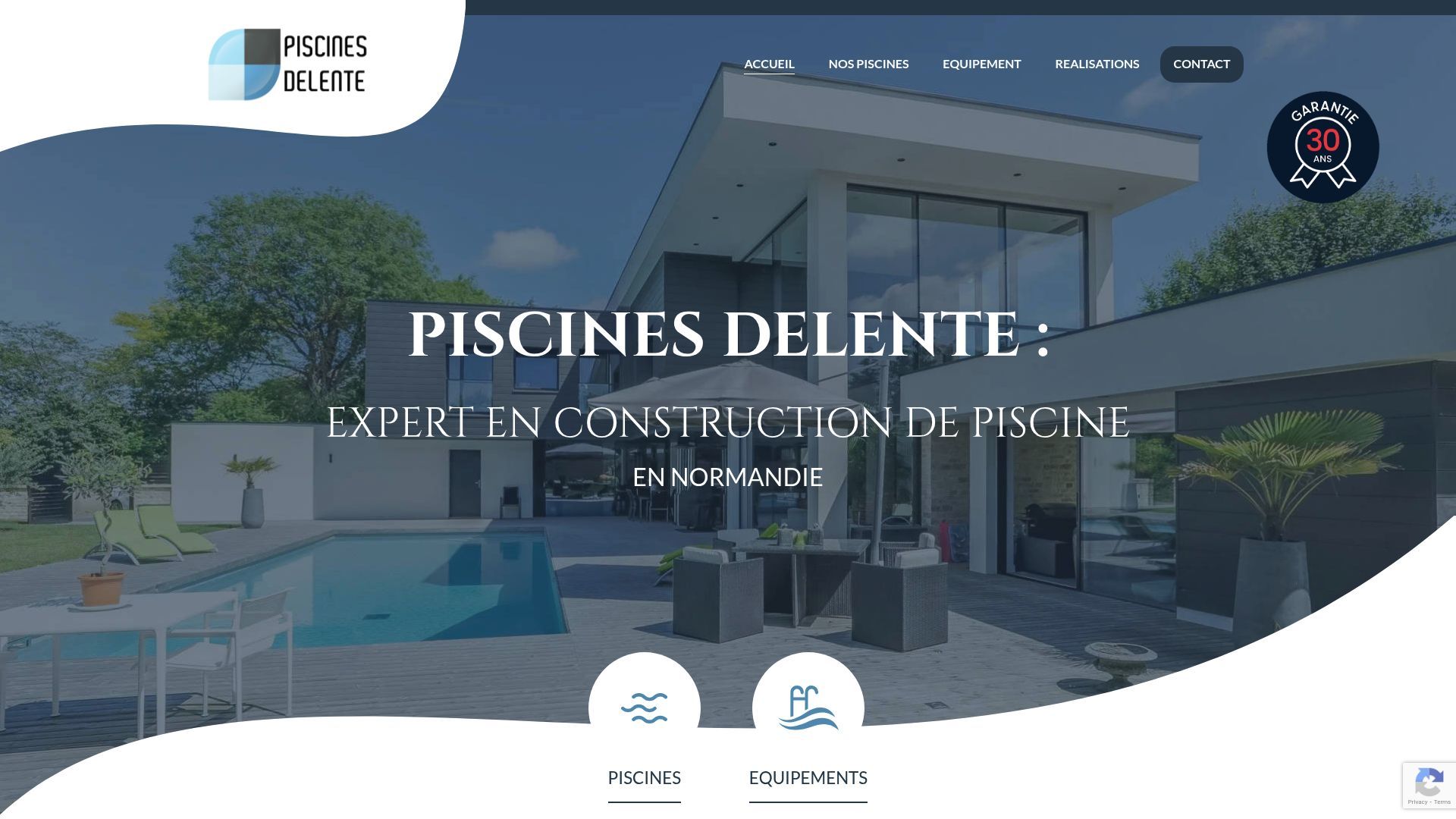 Aperçu de Piscine Delente - pisciniste à Argences