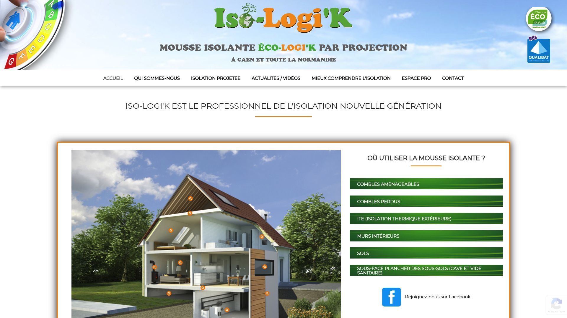 Aperçu de Iso-Logi’k - isolation à Caen