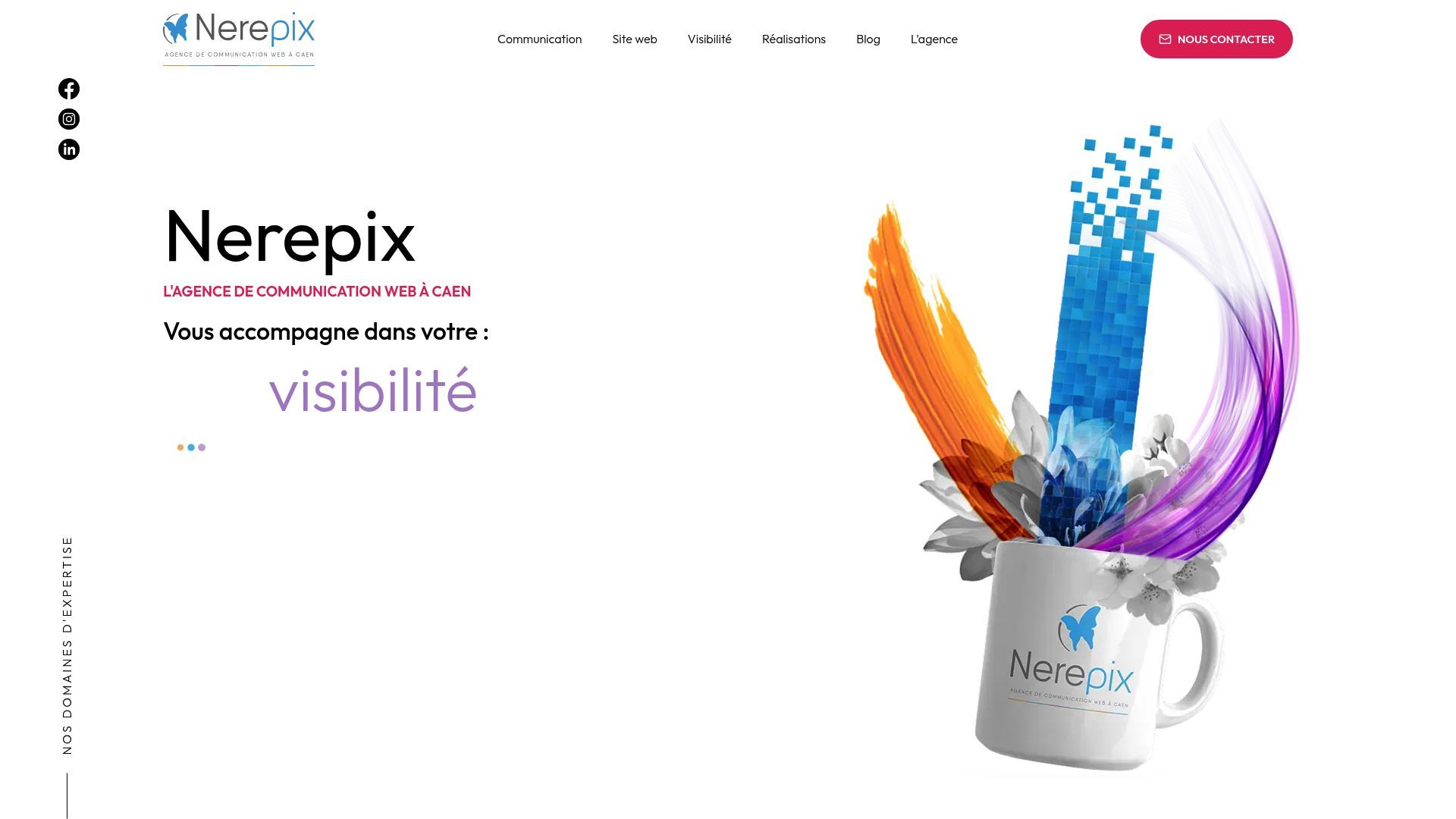 Aperçu de Nerepix, agence de communication à Caen