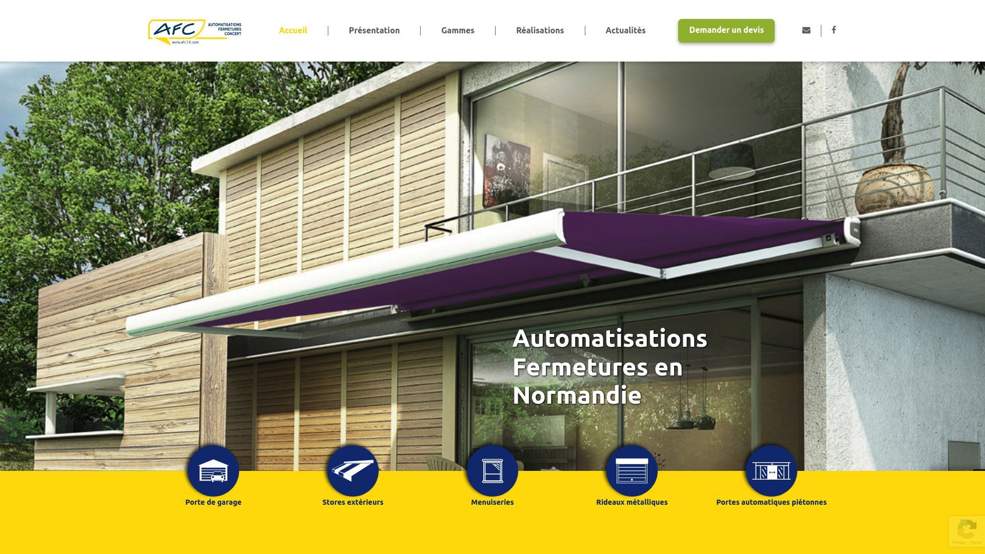 Aperçu de AFC - portails automatisés à Caen