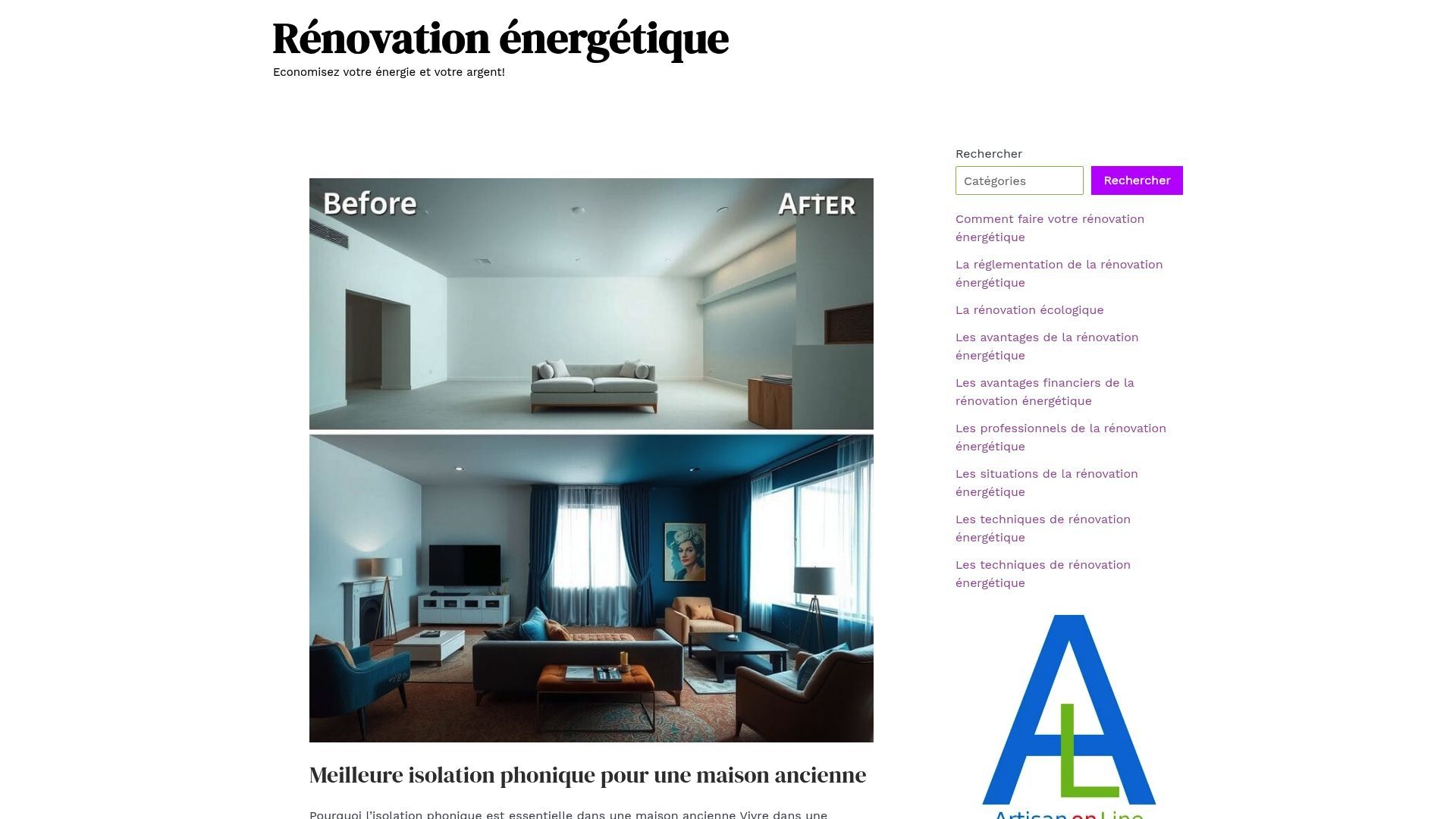 Aperçu de Rénovation énergétique