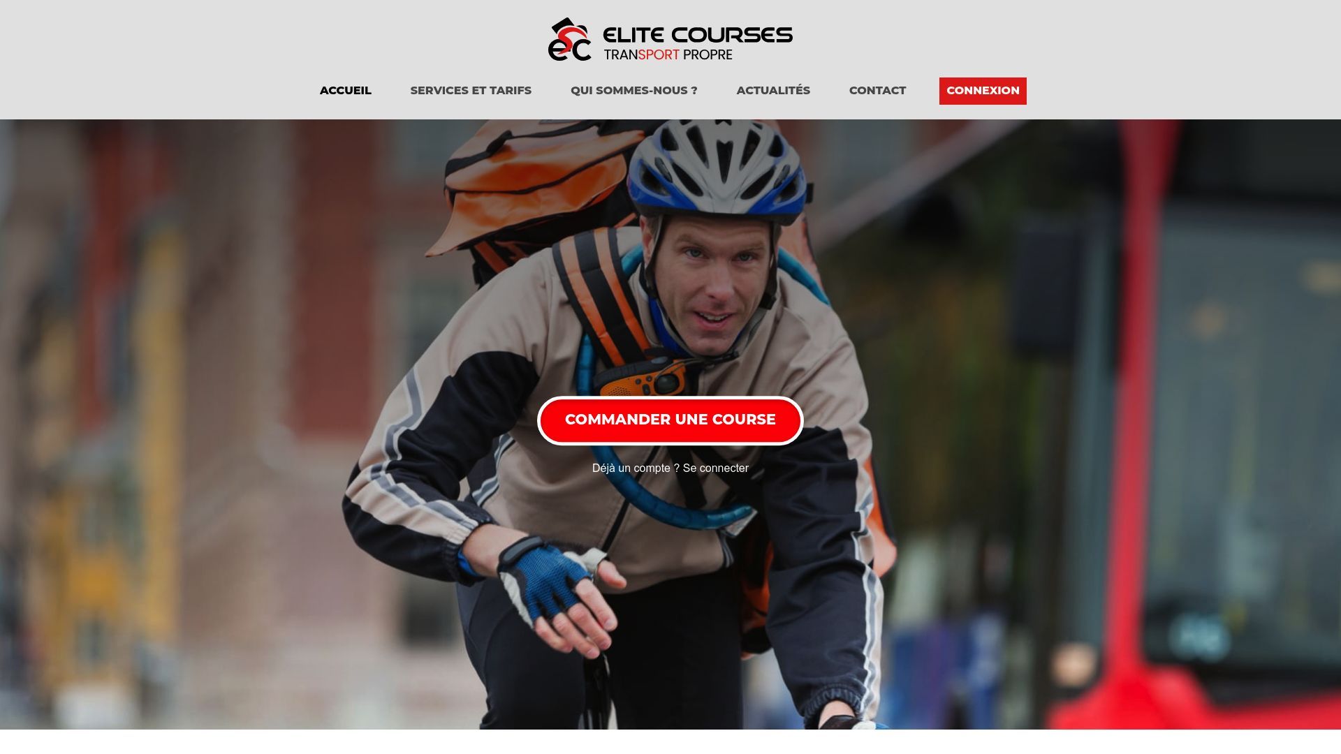 Aperçu de Elite Courses - coursier en vélo à Caen