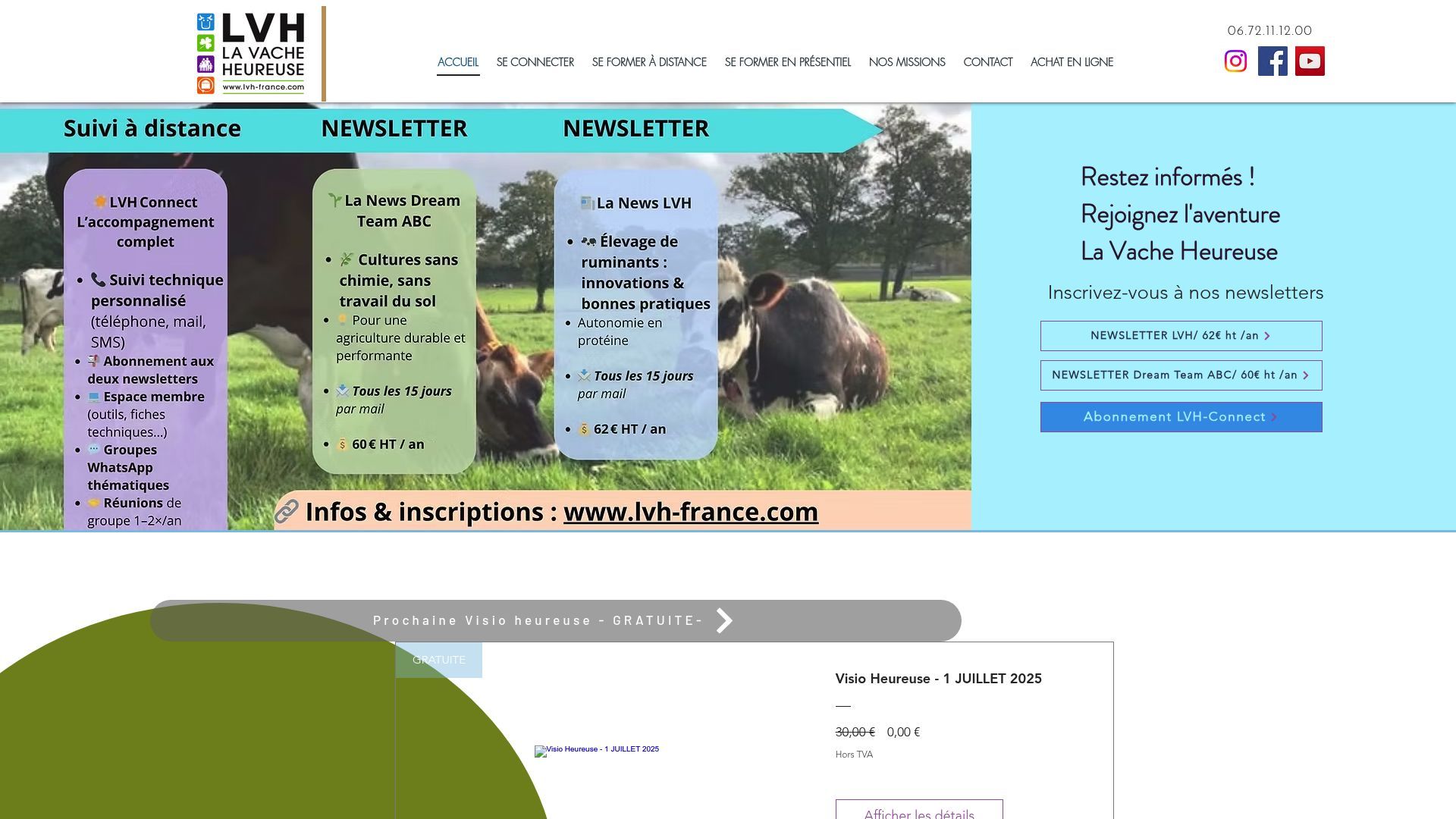 Aperçu de Association agricole - La Vache Heureuse