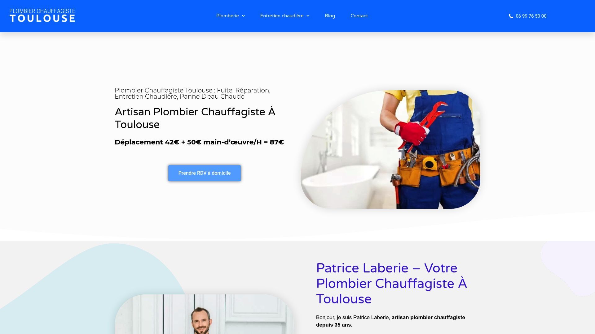 Aperçu de Alexis Dépannage Plombier à Toulouse