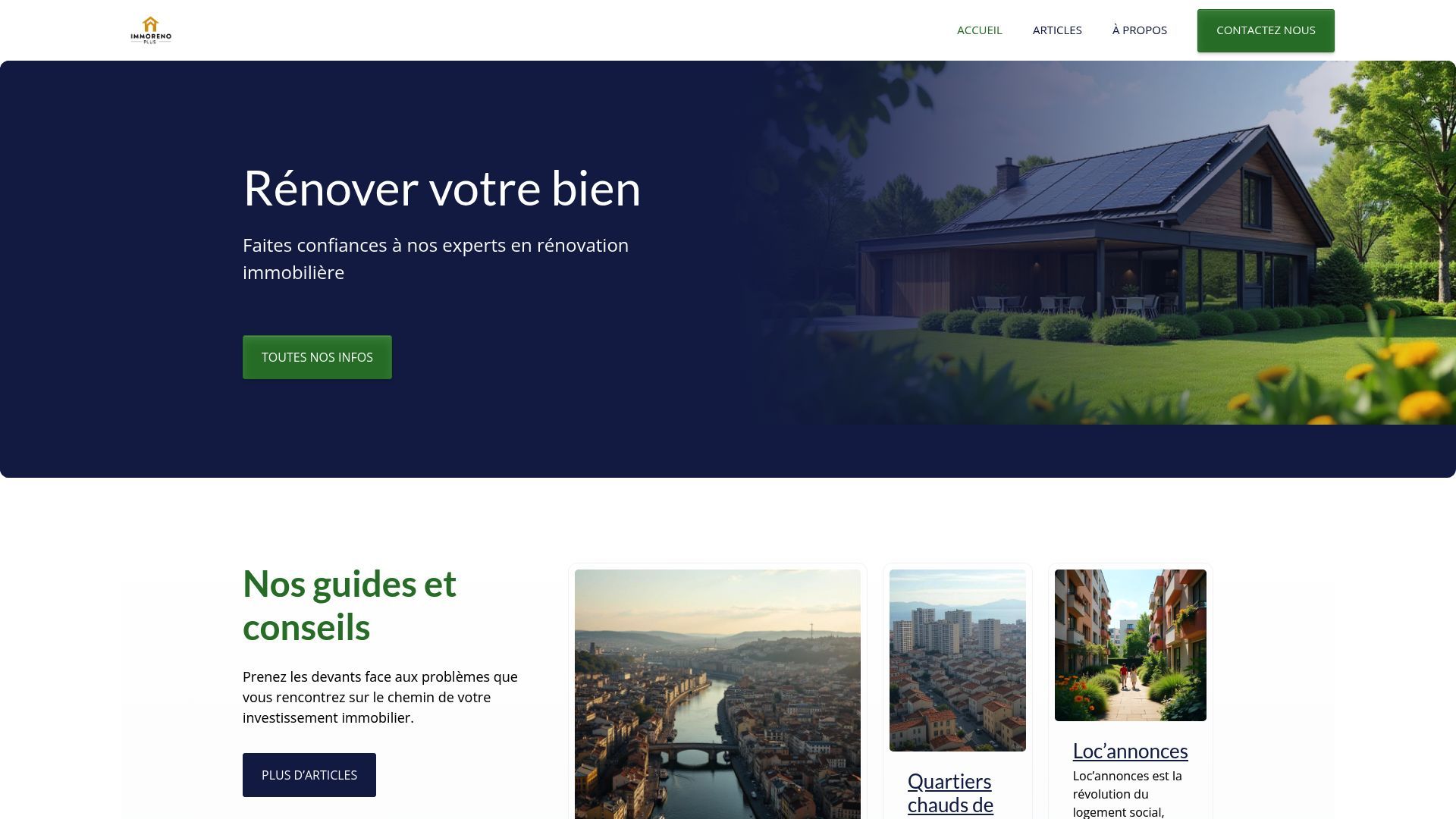 Aperçu de ImmoRenoPlus