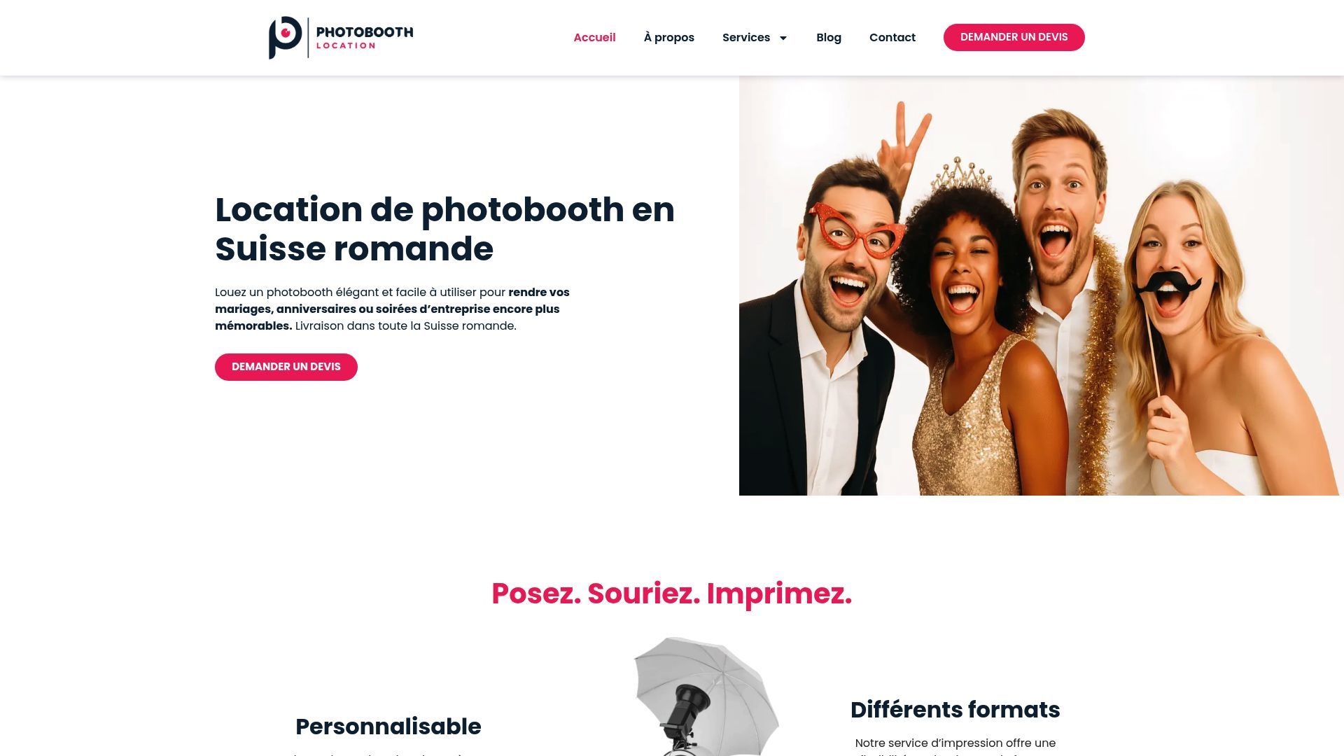 Aperçu de Photobooth Location