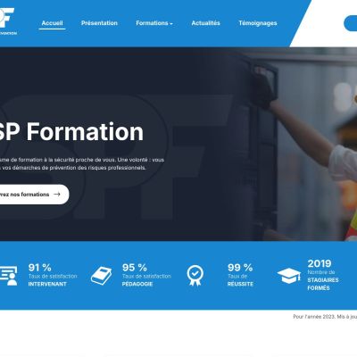 2SP Formation, formations en sécurité