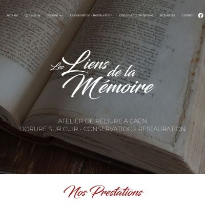 Les Liens de la Mémoire, relieur à Caen