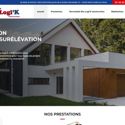 Normandie Bio-Logik, terrasse sur-mesure