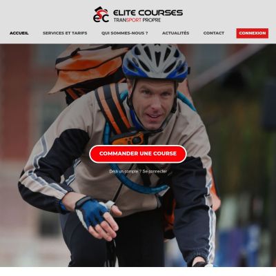 Elite Courses - coursier en vélo à Caen