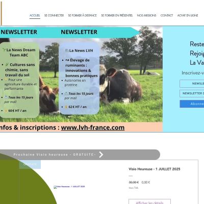 Association agricole - La Vache Heureuse