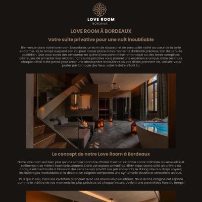 Love Room Bordeaux